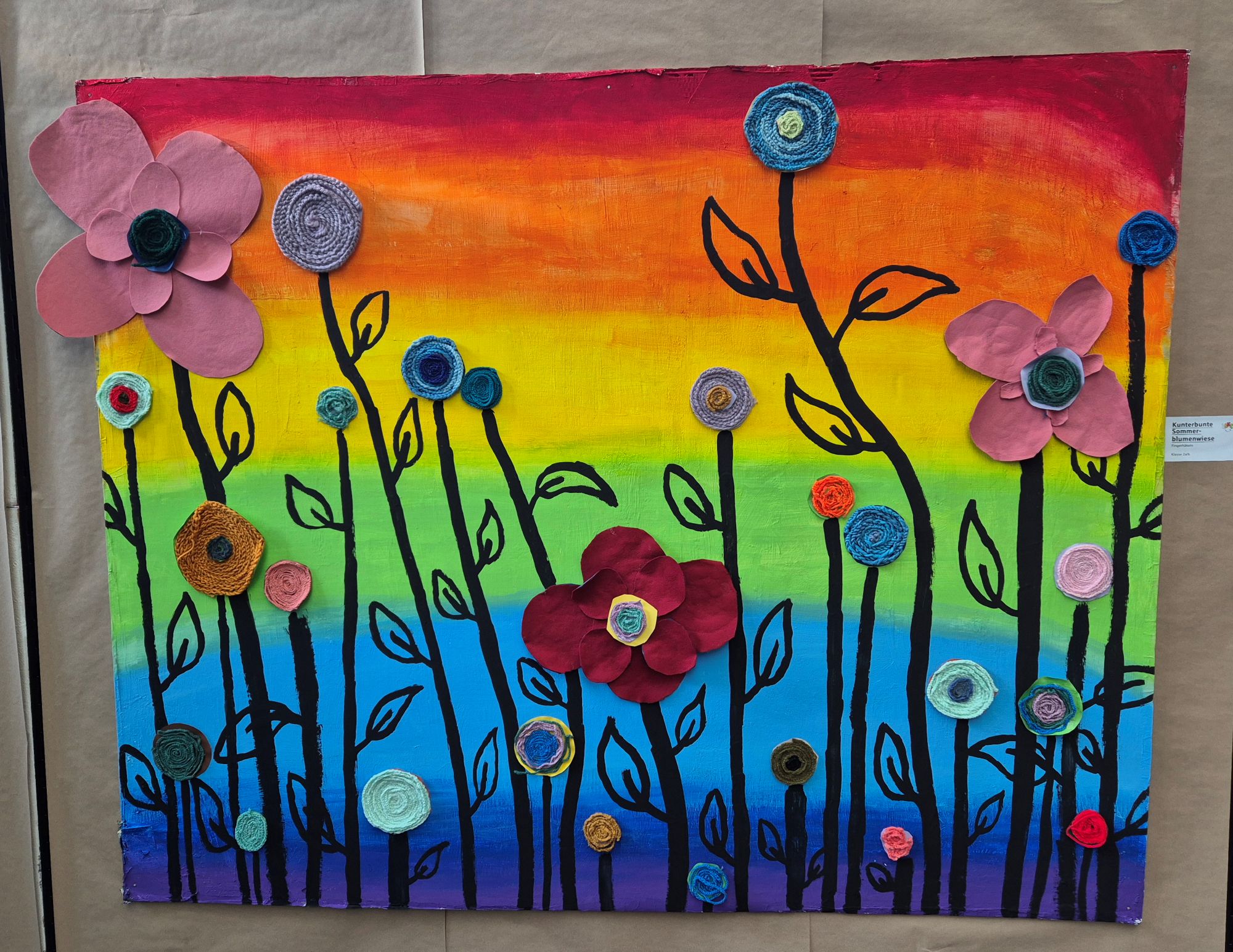 Die Natur spricht Farbe - Farbenfrohe Eröffnung der Schülerkunstausstellung