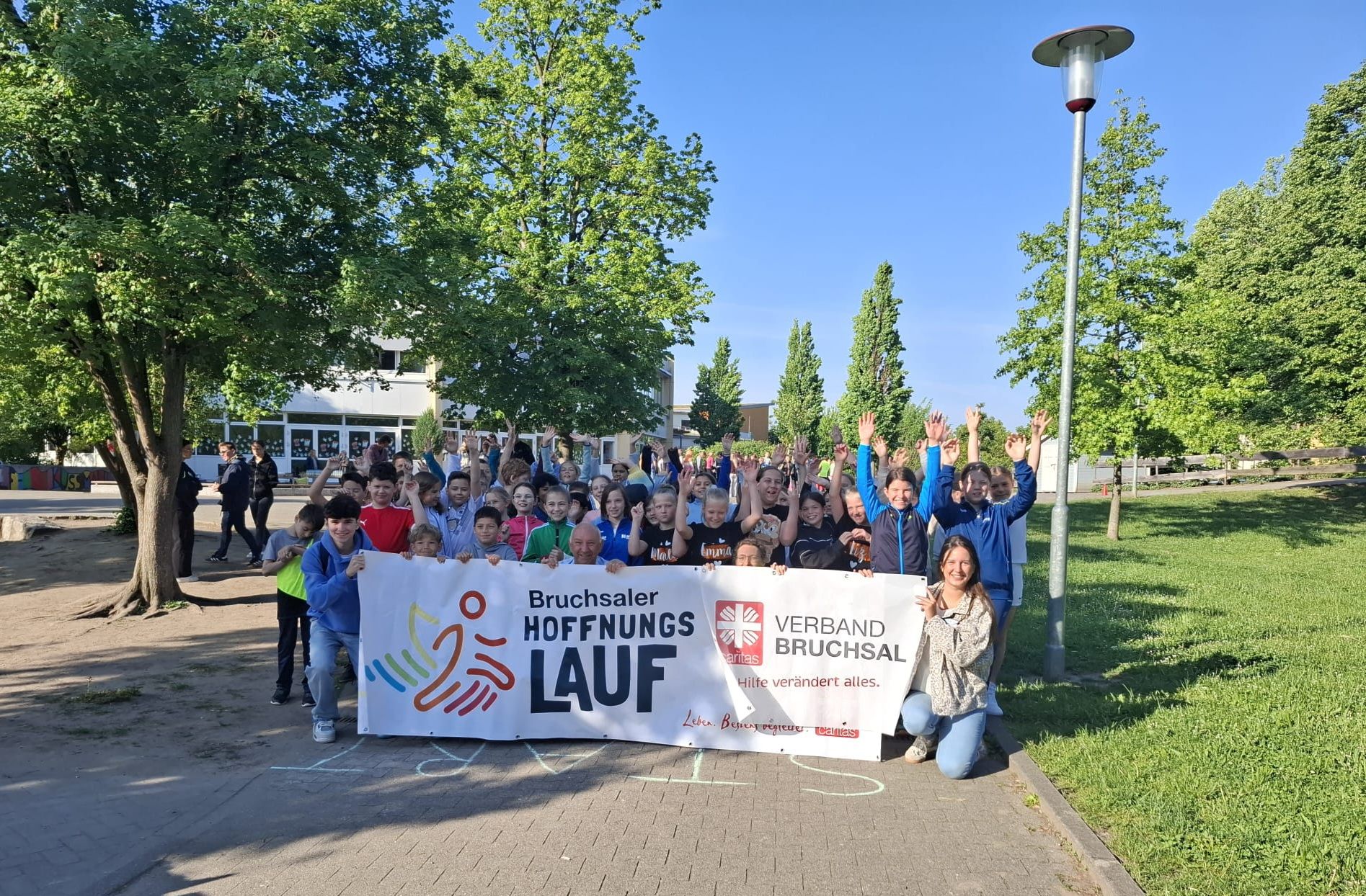 Erster „Hoffnungslauf“ an der AKS 