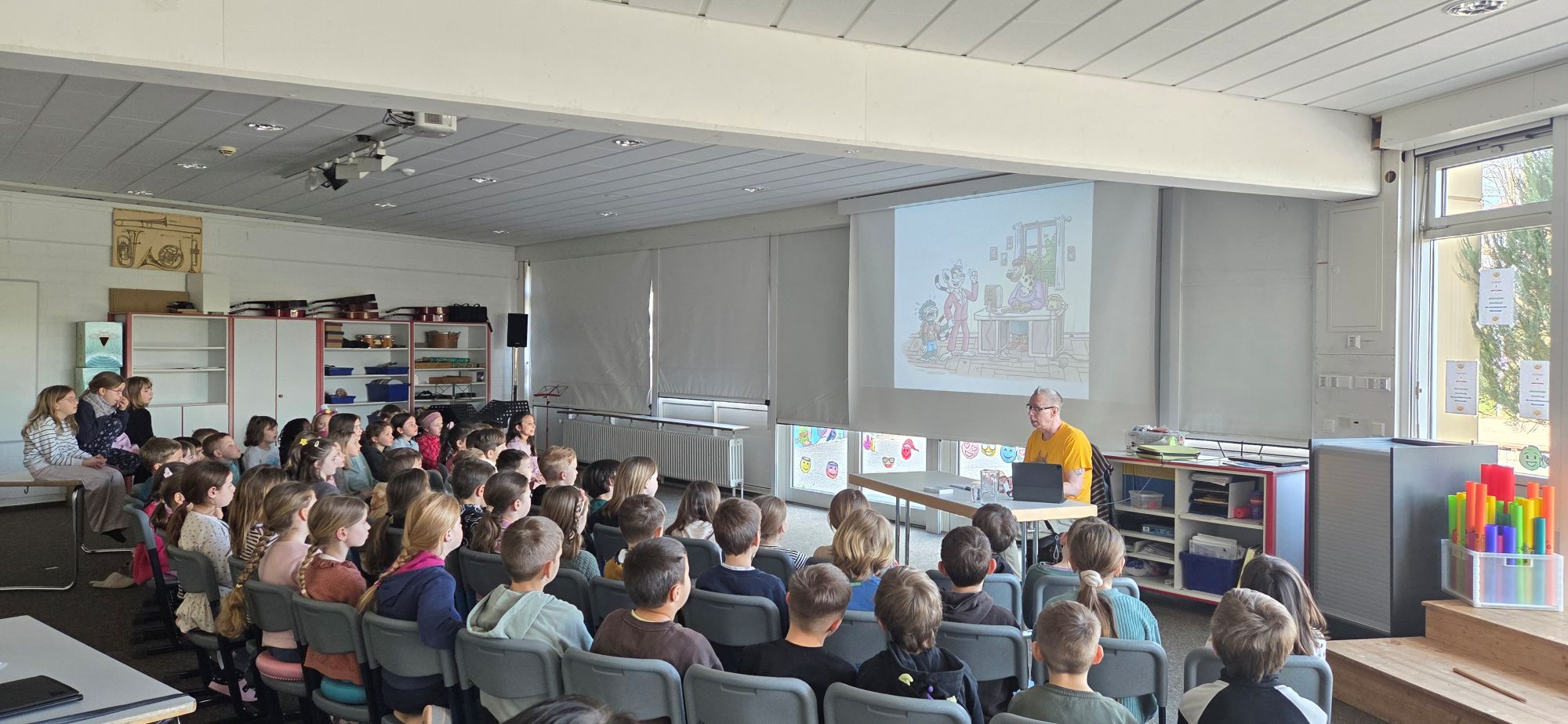 Autor Jochen Till zu Besuch an der AKS - Bild 02