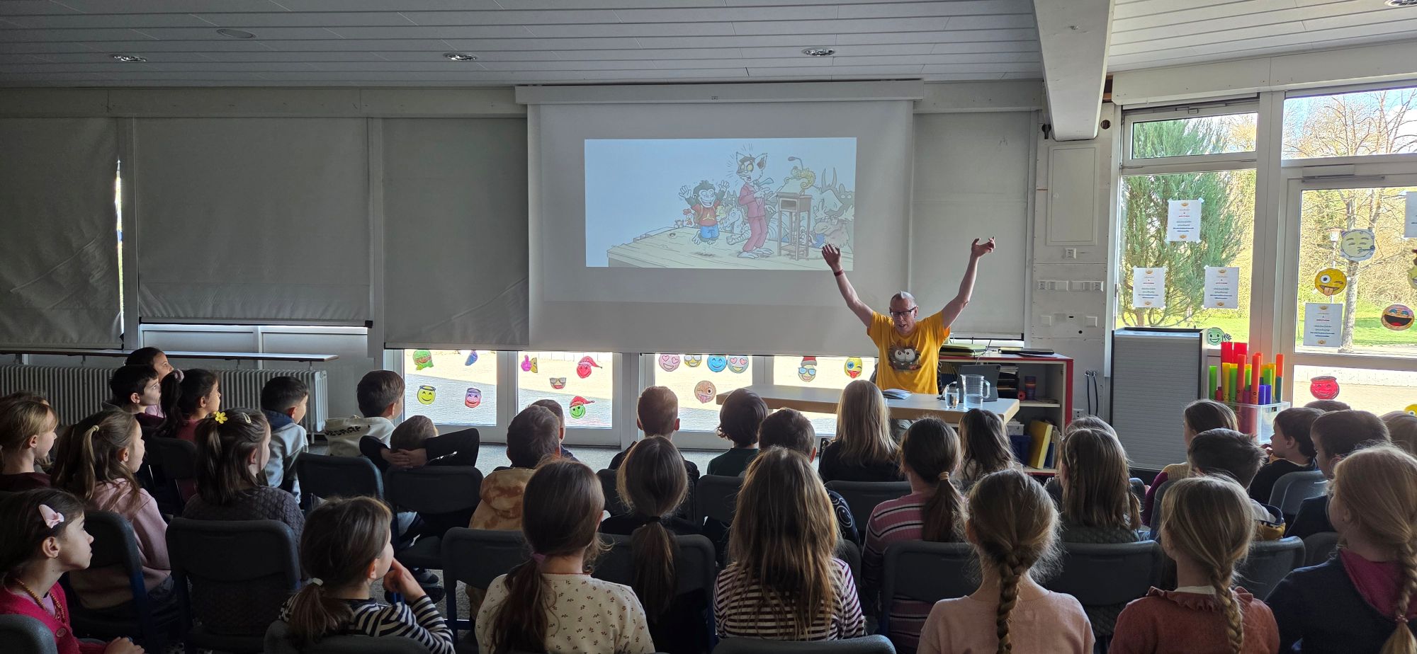 Autor Jochen Till zu Besuch an der AKS - Bild 03