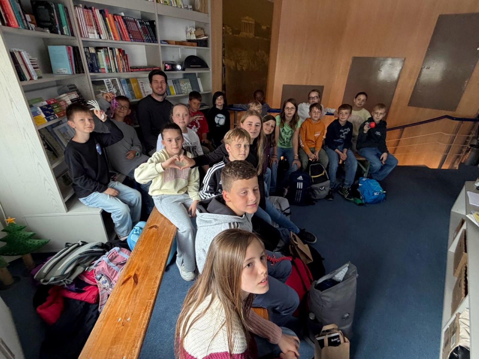 Schulausflug der Klasse 4a zum Welttag des Buches