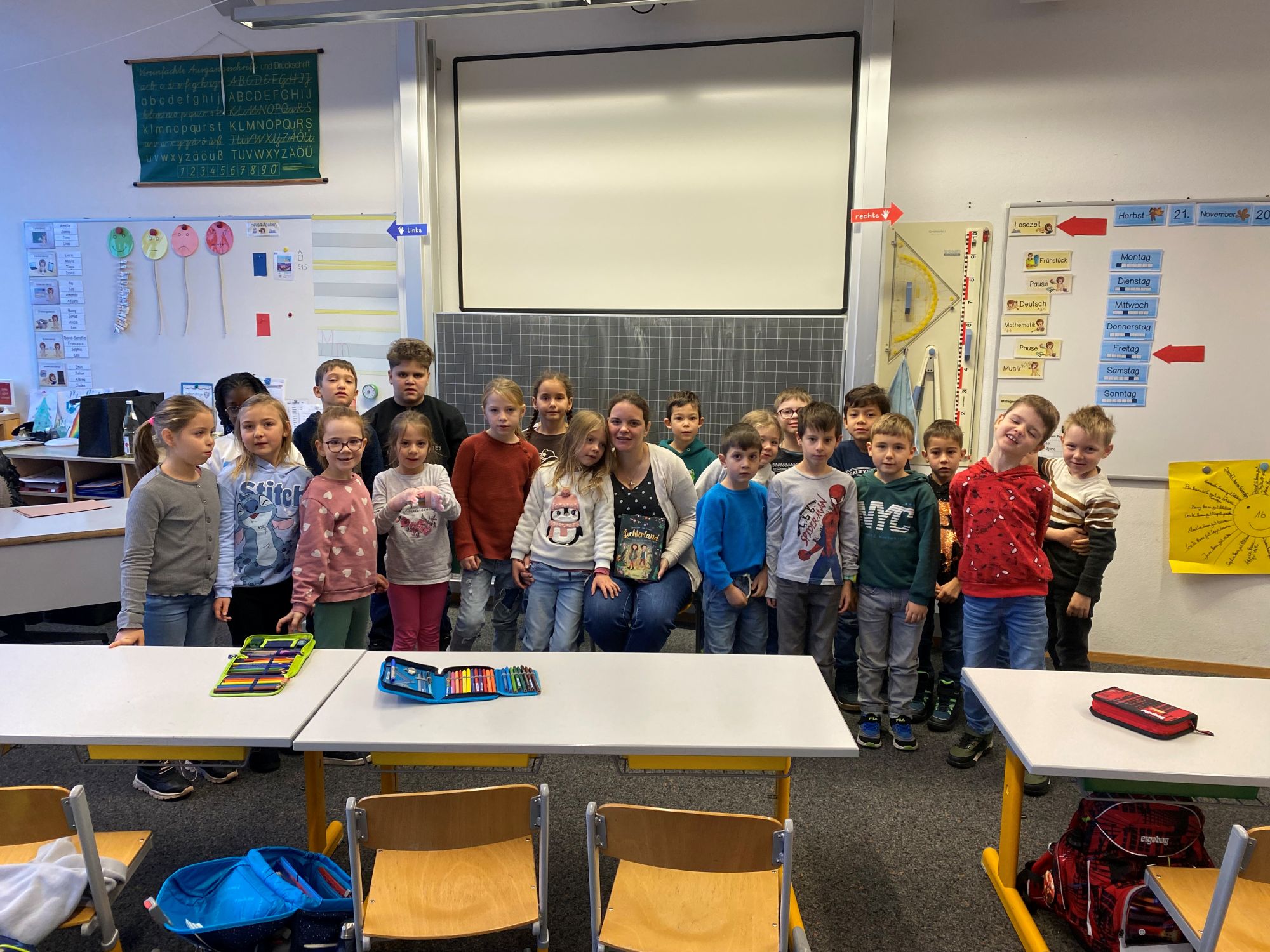 Vorlesetag in den ersten Klassen
