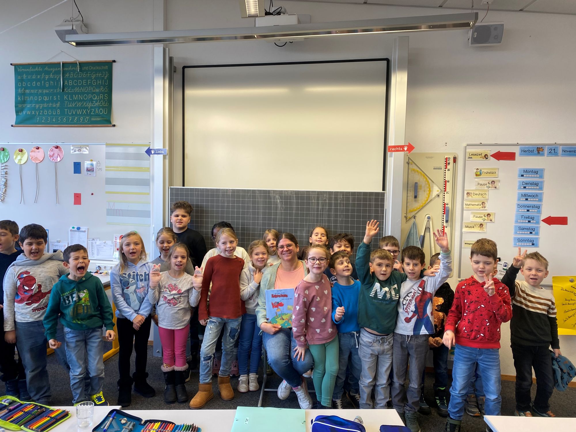 Vorlesetag in den ersten Klassen
 - Bild 02