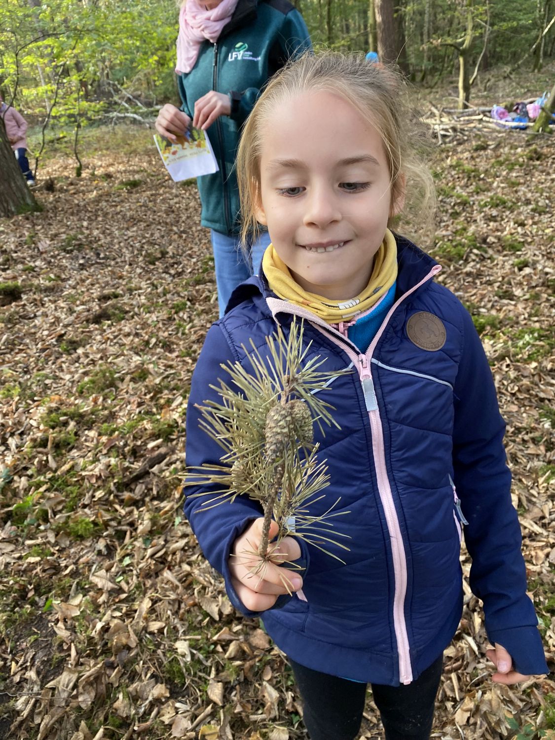 Ein spannender Waldtag der Klasse 2b - Bild 07