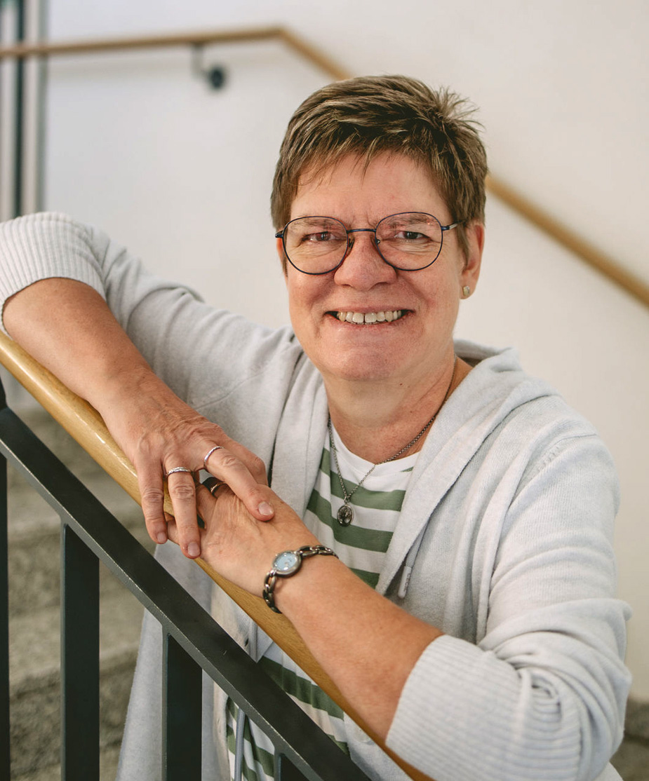 Foto von Jeanette Schlögl, Schulsozialarbeiterin